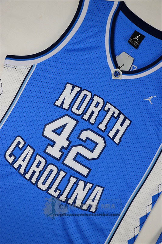 Camiseta NCAA Universidad de Carolina del Norte Stackhouse Azul